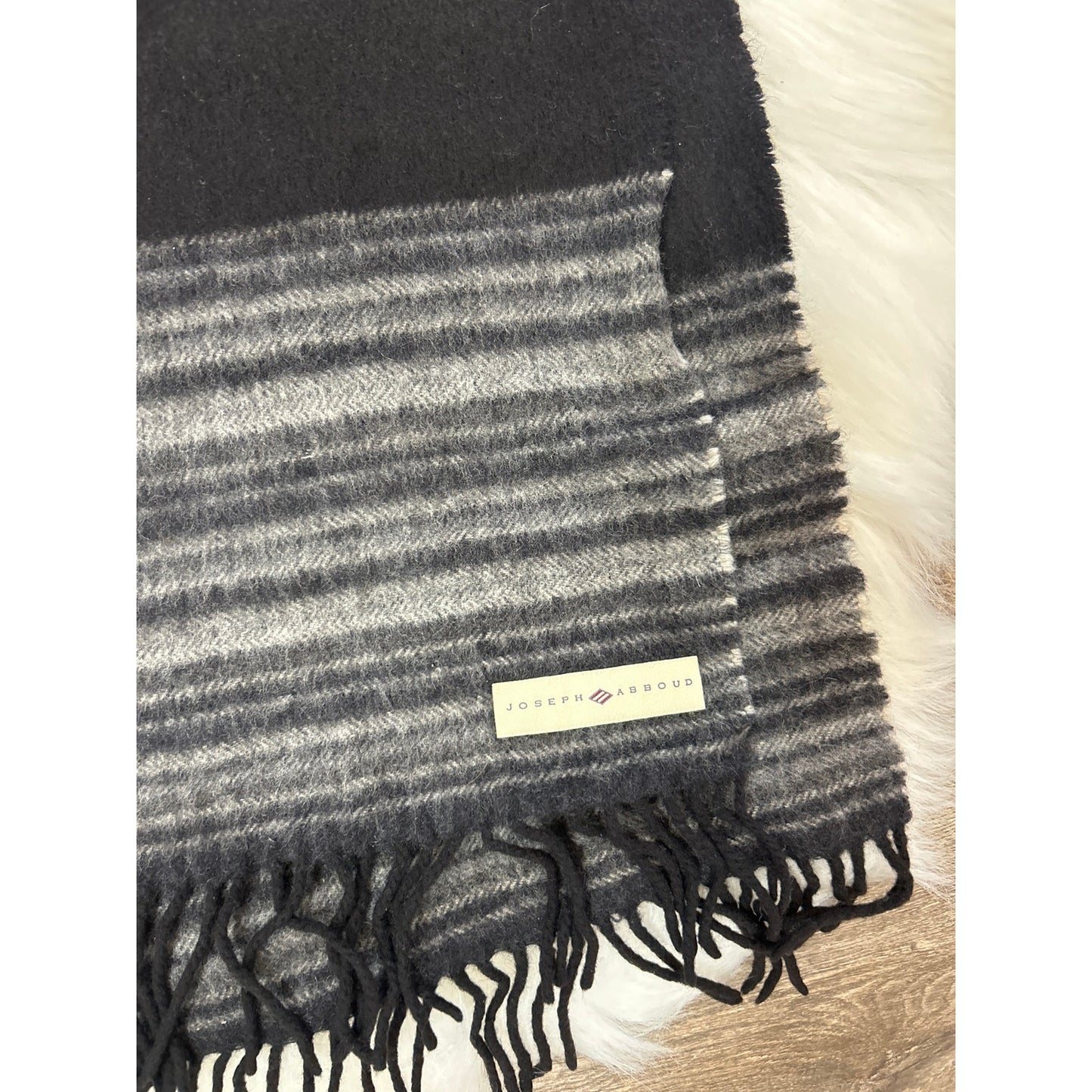 Vintage Joseph Abboud Cashmere Scarf