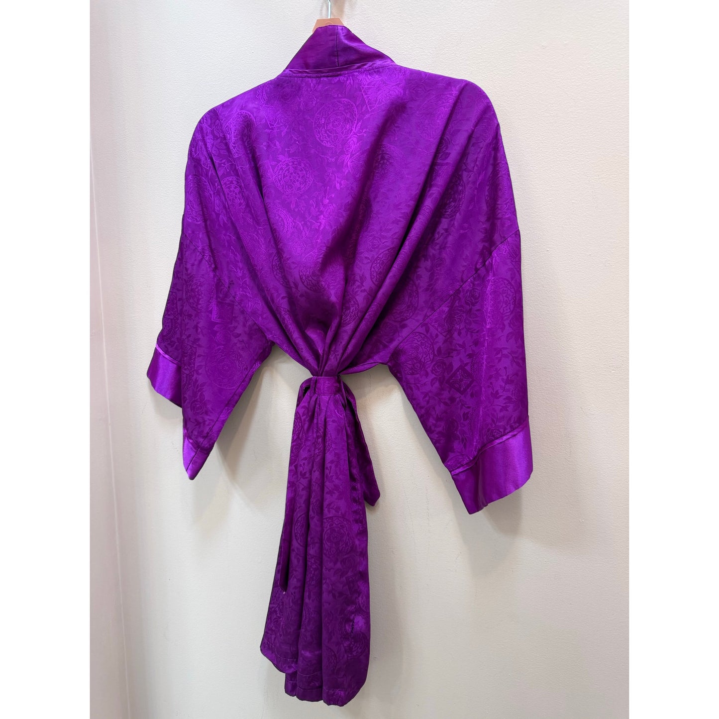 Vintage Victoria's Secret Gold Label Satin Robe - OS