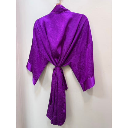 Vintage Victoria's Secret Gold Label Satin Robe - OS
