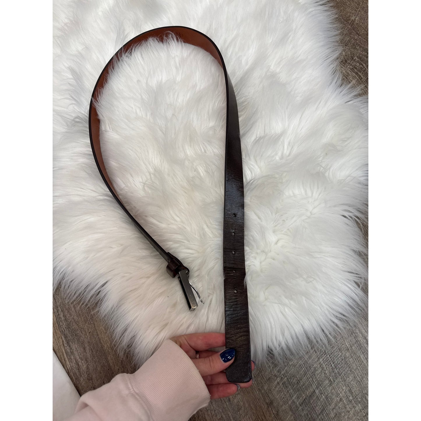 Vintage Calvin Klein Leather Belt - Size 36