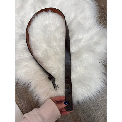 Vintage Calvin Klein Leather Belt - Size 36