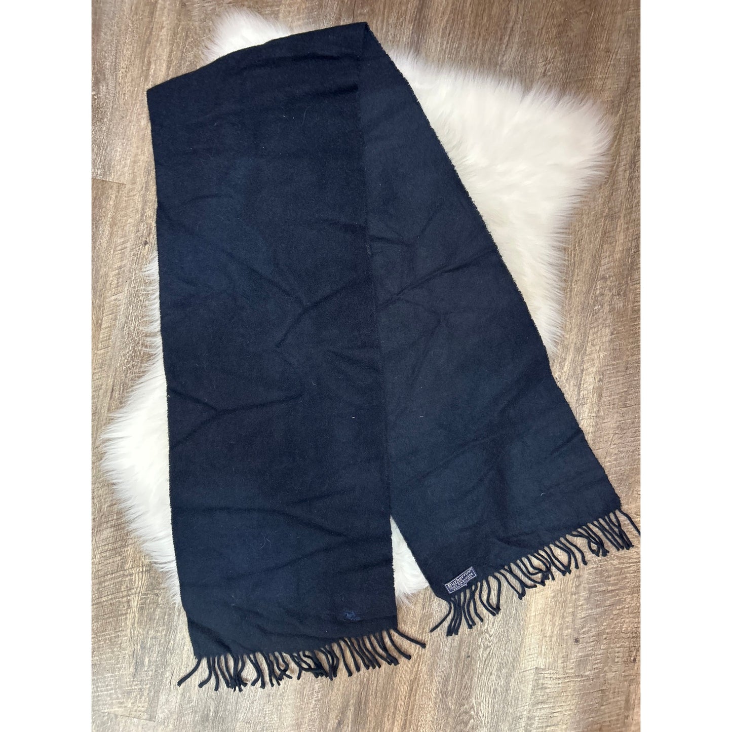 Vintage Burberry Cashmere Scarf