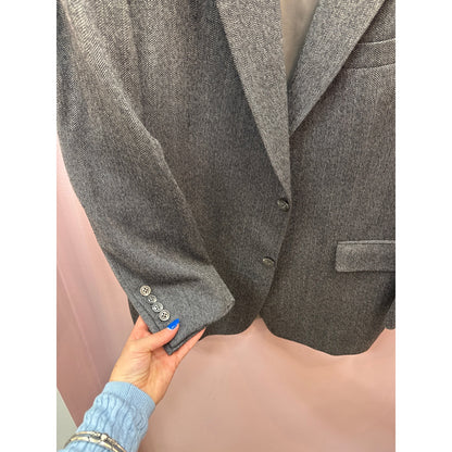 Vintage Hart Shaffner & Marx 100% Wool Suit Jacket - Size 42