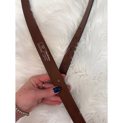 Vintage Franco Perrelli Leather Belt - Size 36