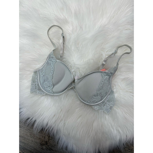Victoria’s Secret Vintage Grey Lace Bra - 34A
