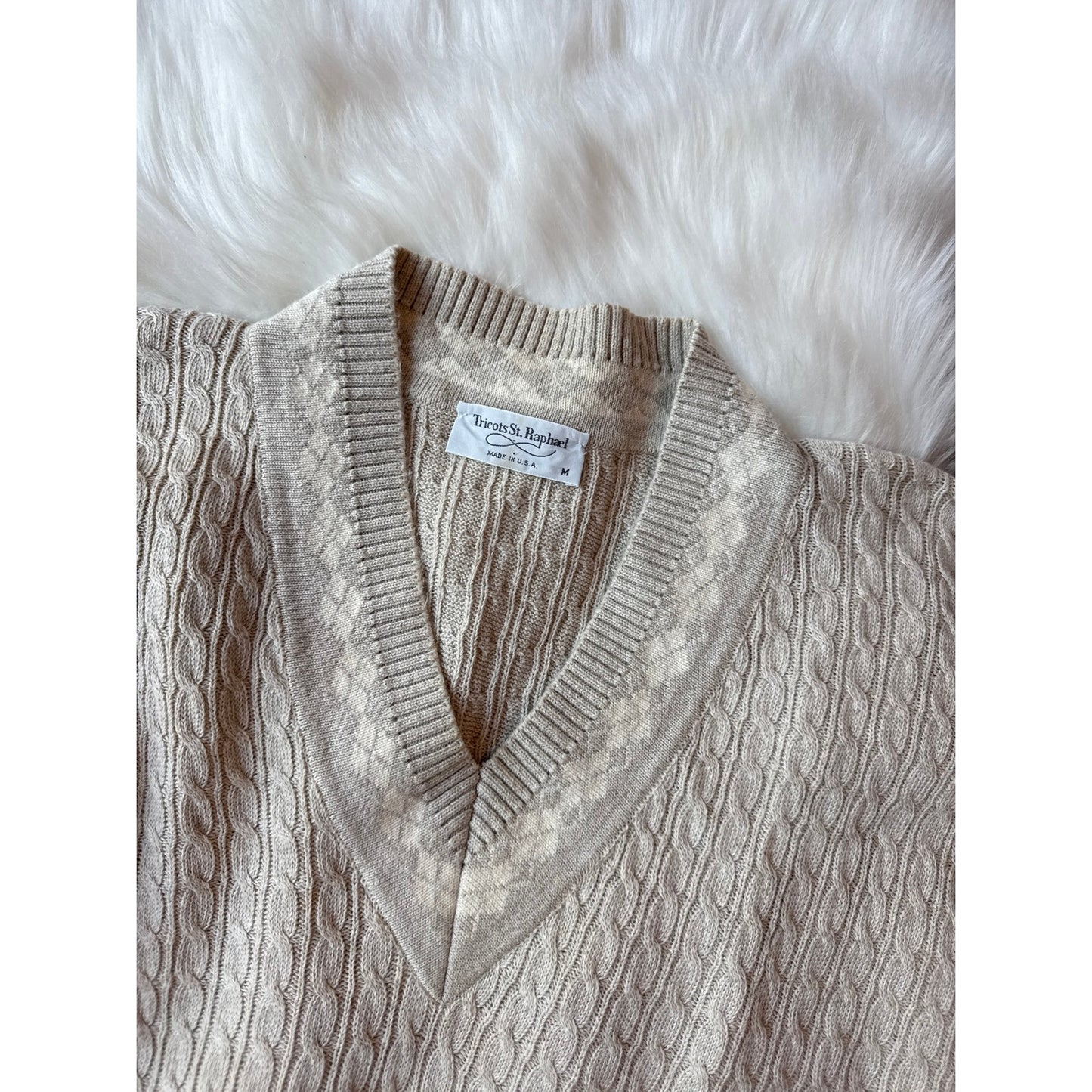 Vintage Tricots St. Raphael Sweater - Size M