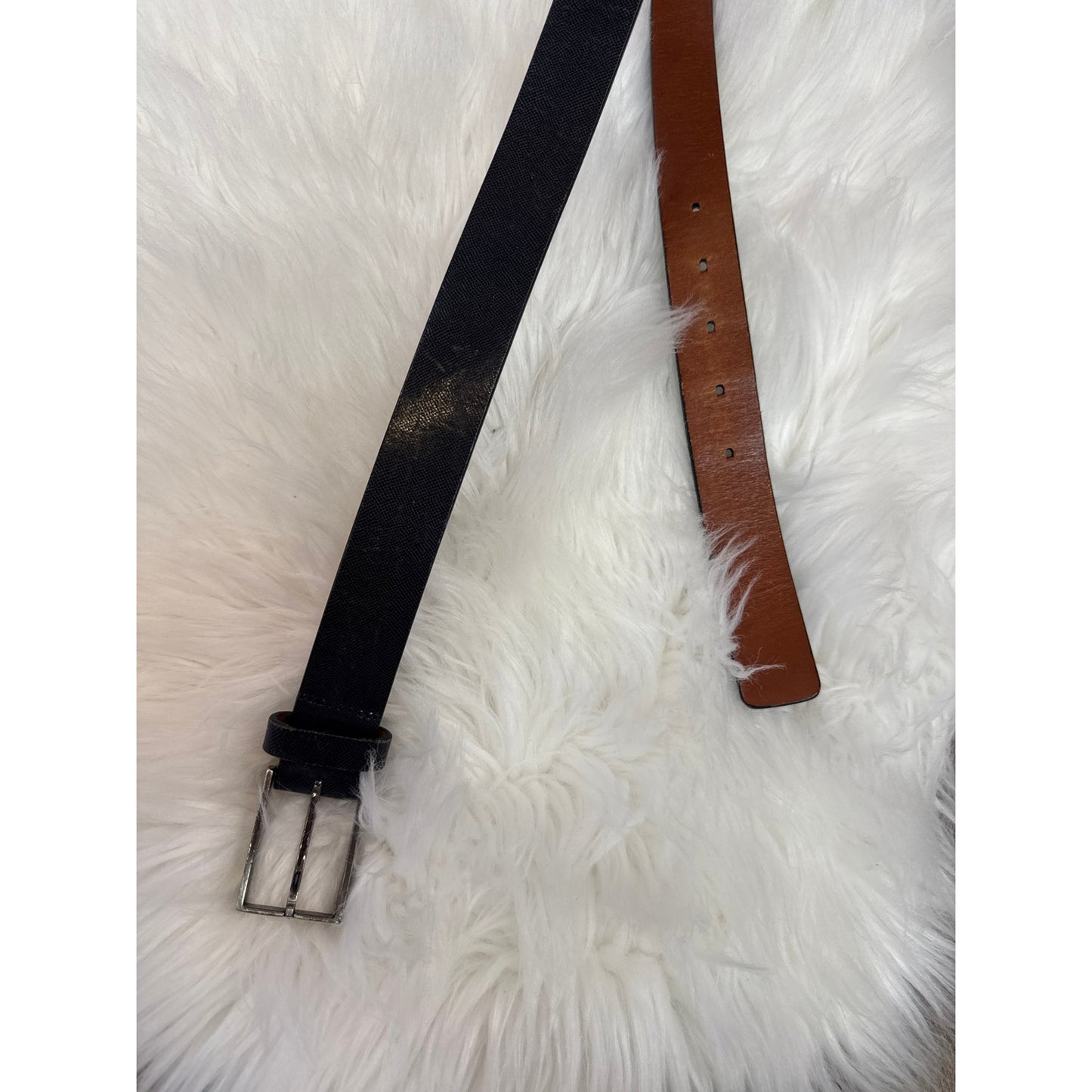 Vintage Calvin Klein Leather Belt - Size 36