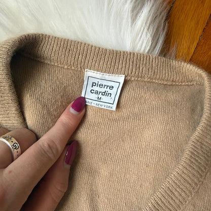 Vintage Pierre Cardin Acrylic Sweater - Size M