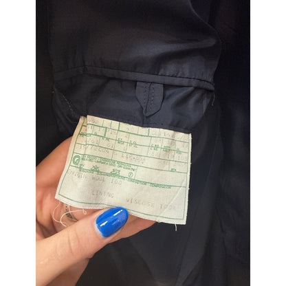 Vintage Abital Made in Italy Wool Suit Jacket - Size 40R