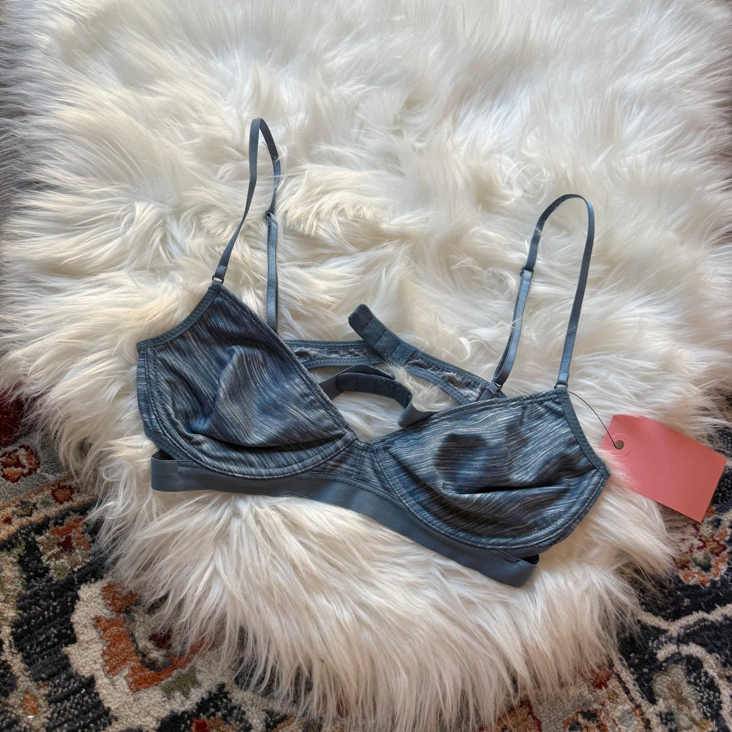 Intimately Free People Bra/Bralette - Weathered Blue, 34A