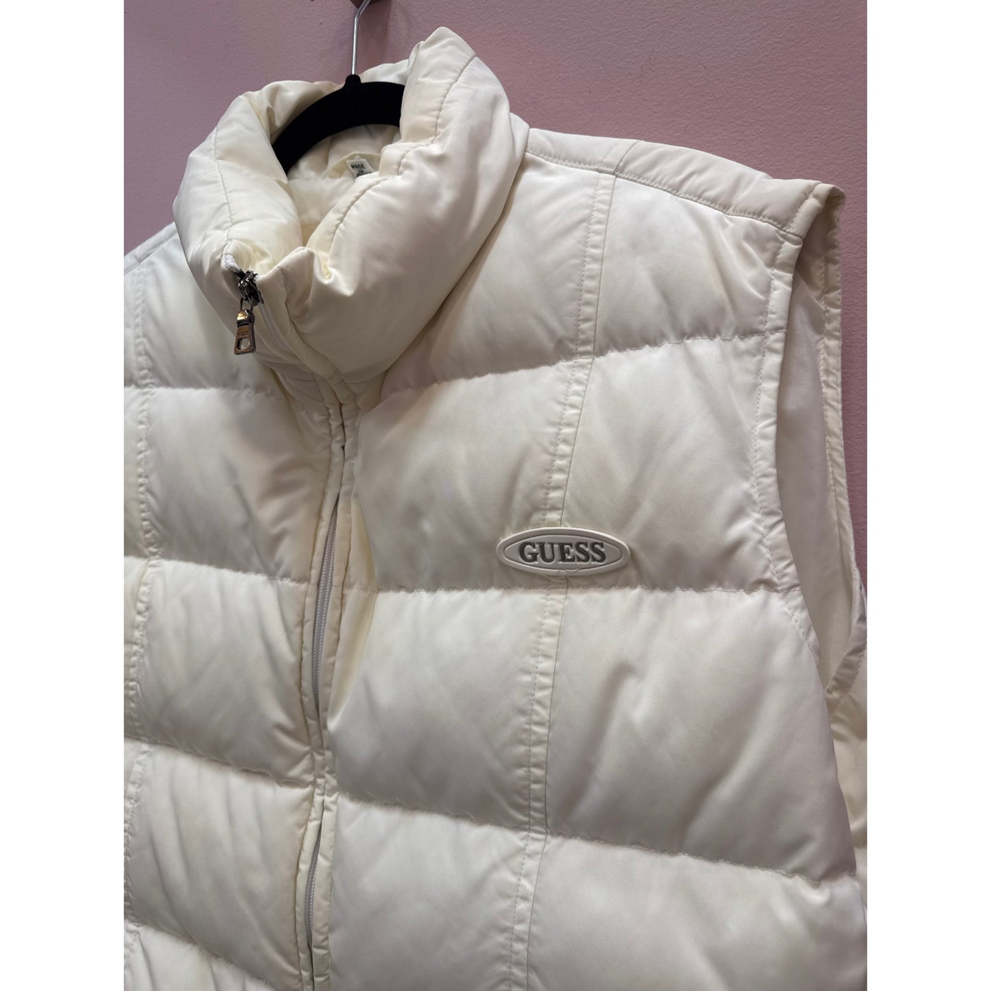 Vintage GUESS Puffer Vest - Size Large