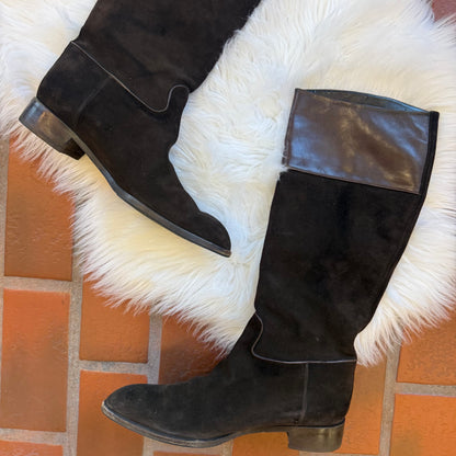 Fratelli Rossetti Italian Designer Leather Boots - 9.5/10, Narrow Calf