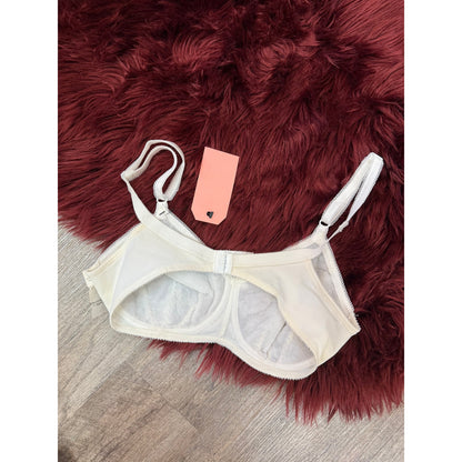 Vintage 1960s Permalift by Kayser White Lace Bra - Size 34C