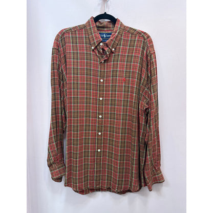Vintage Ralph Lauren Rayon Button Down - Size L