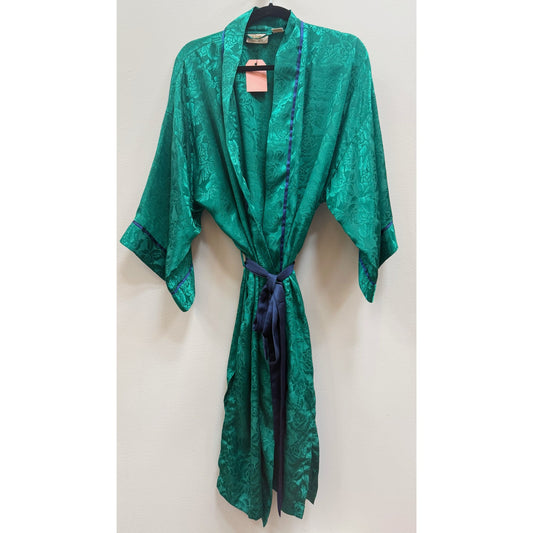 Victoria's Secret Vintage Gold Label Green Robe - Size XS-L