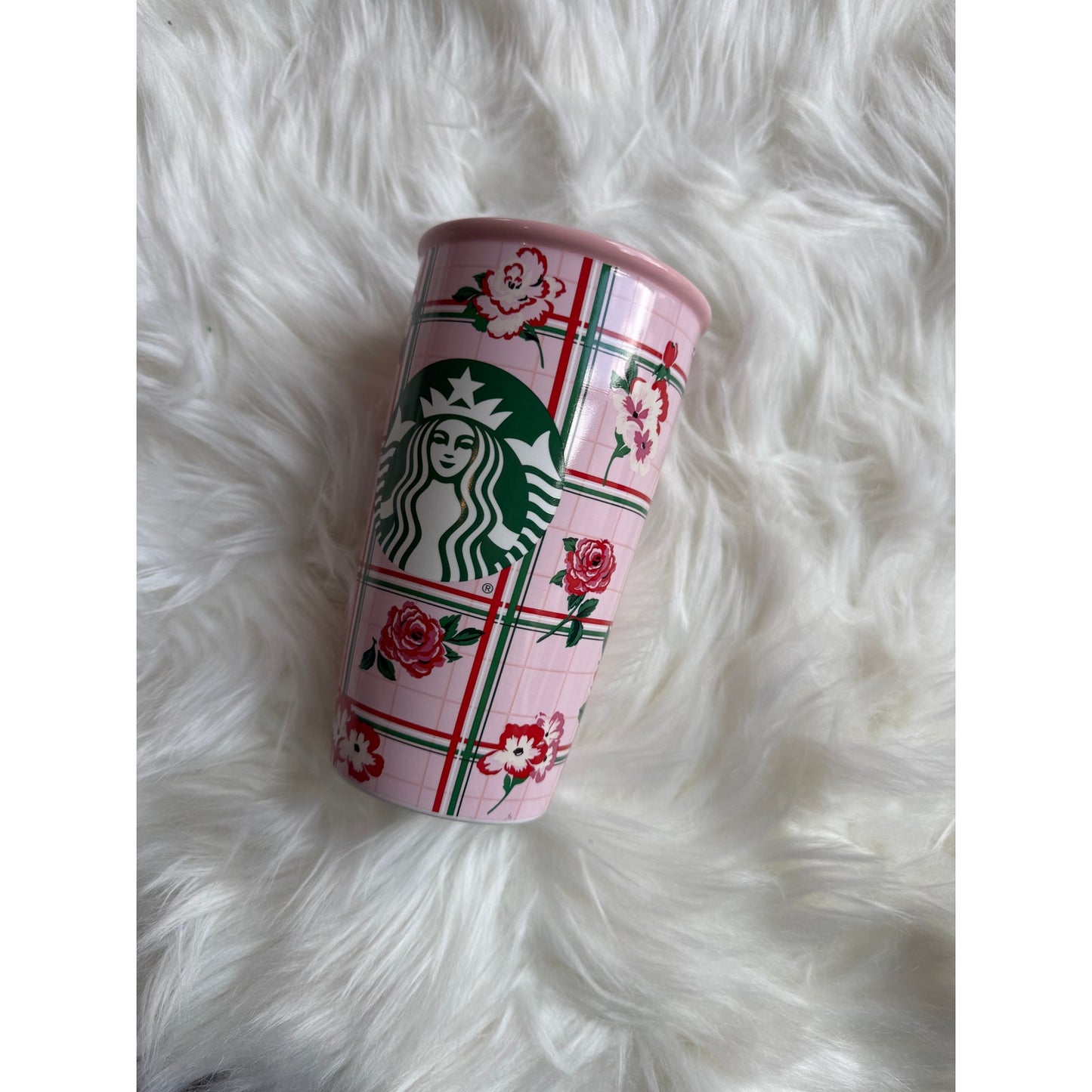 Starbucks x ban.do Ceramic Tumbler/Travel Cup - EUC