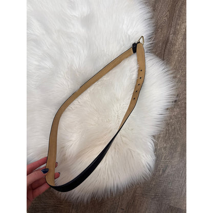 Vintage Leather Belt - Size 36