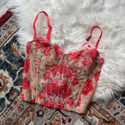 Victoria's Secret Lace Bustier - New, 32C