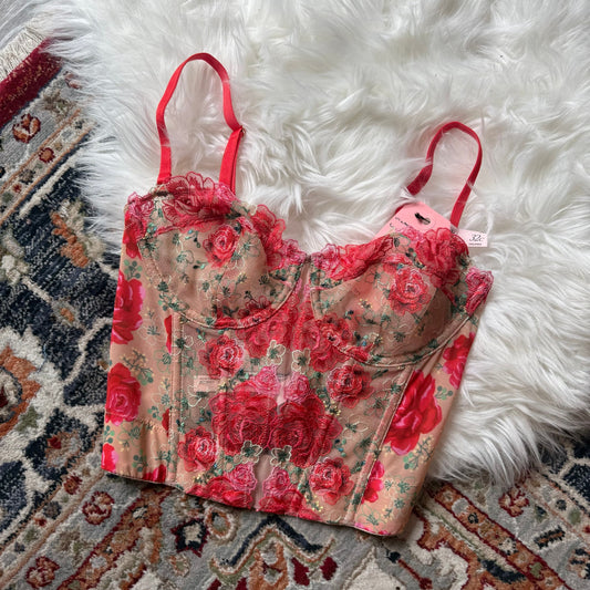 Victoria's Secret Lace Bustier - New, 32C