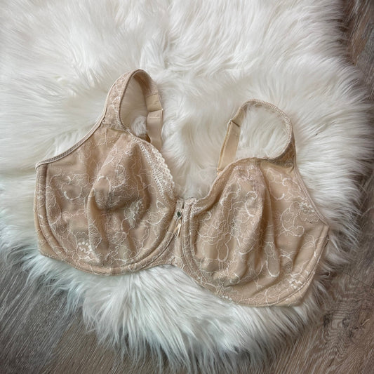 Bali Vintage Neutral Lace Bra - 36DD