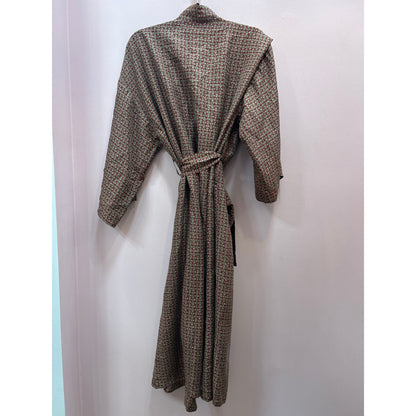 Vintage Isaac Zelcer Silk Robe - One Size, Unisex
