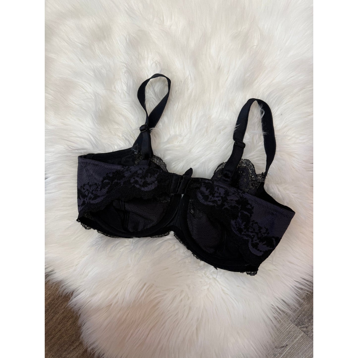 Wacoal Black Lace Bra - 38DD