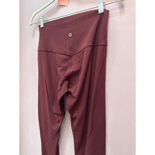 Lululemon Burgundy Leggings- Size 6