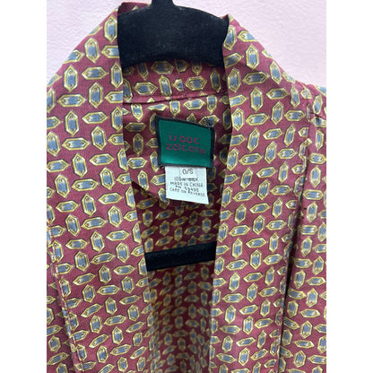 Vintage Isaac Zelcer Silk Robe - One Size, Unisex