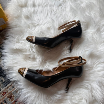 Fendi Authentic Patent Leather Heels - Size 6.5