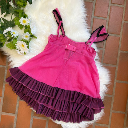 Frederick's of Hollywood Vintage Ruffle Babydoll - XS, S, M