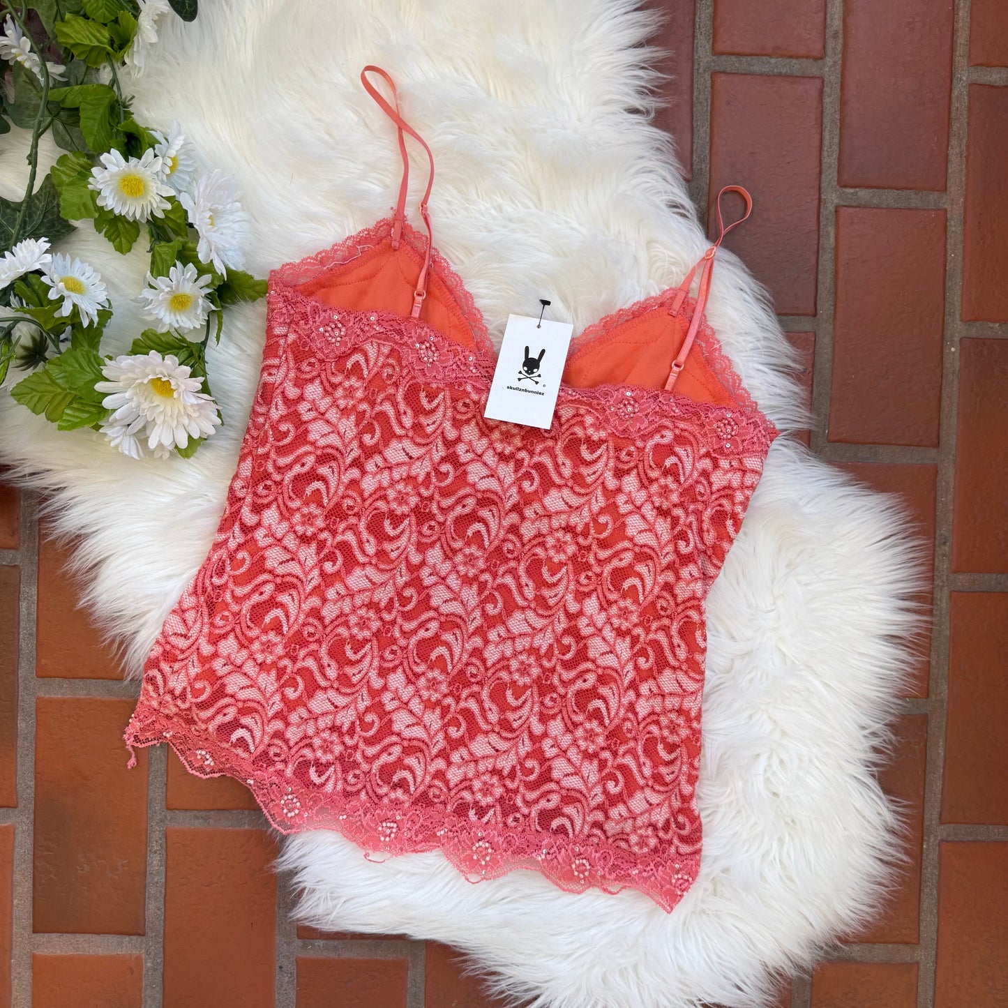 Vintage Lace Camisole - Size L