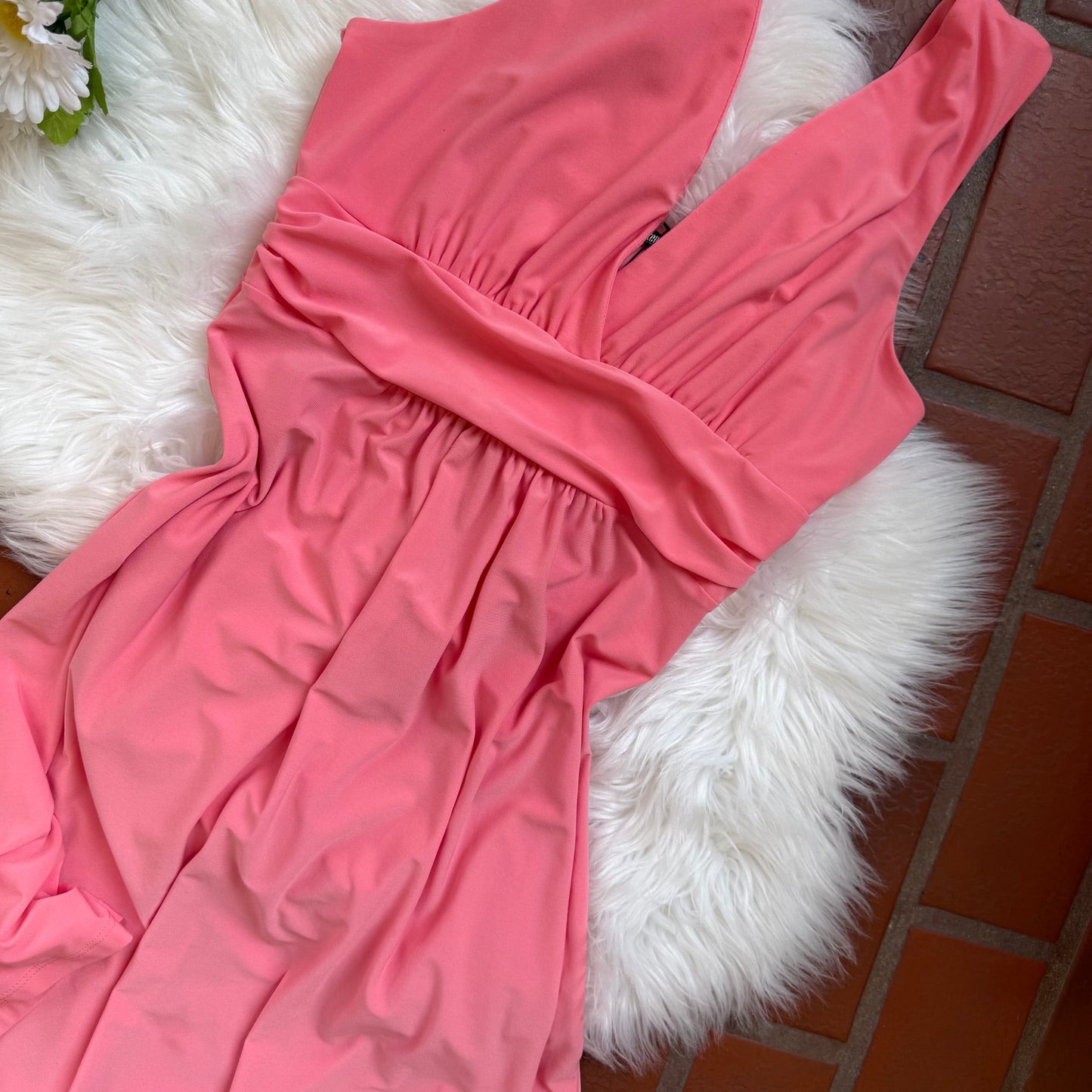 Vintage Y2K Pink Soft Dress - Size S/M