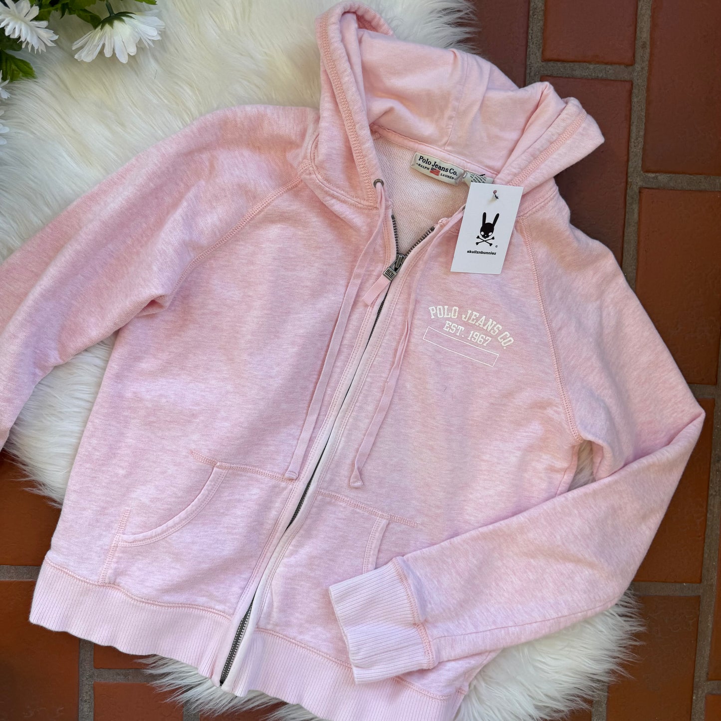 Polo Ralph Lauren Vintage Full Zip Hoodie - XS-M