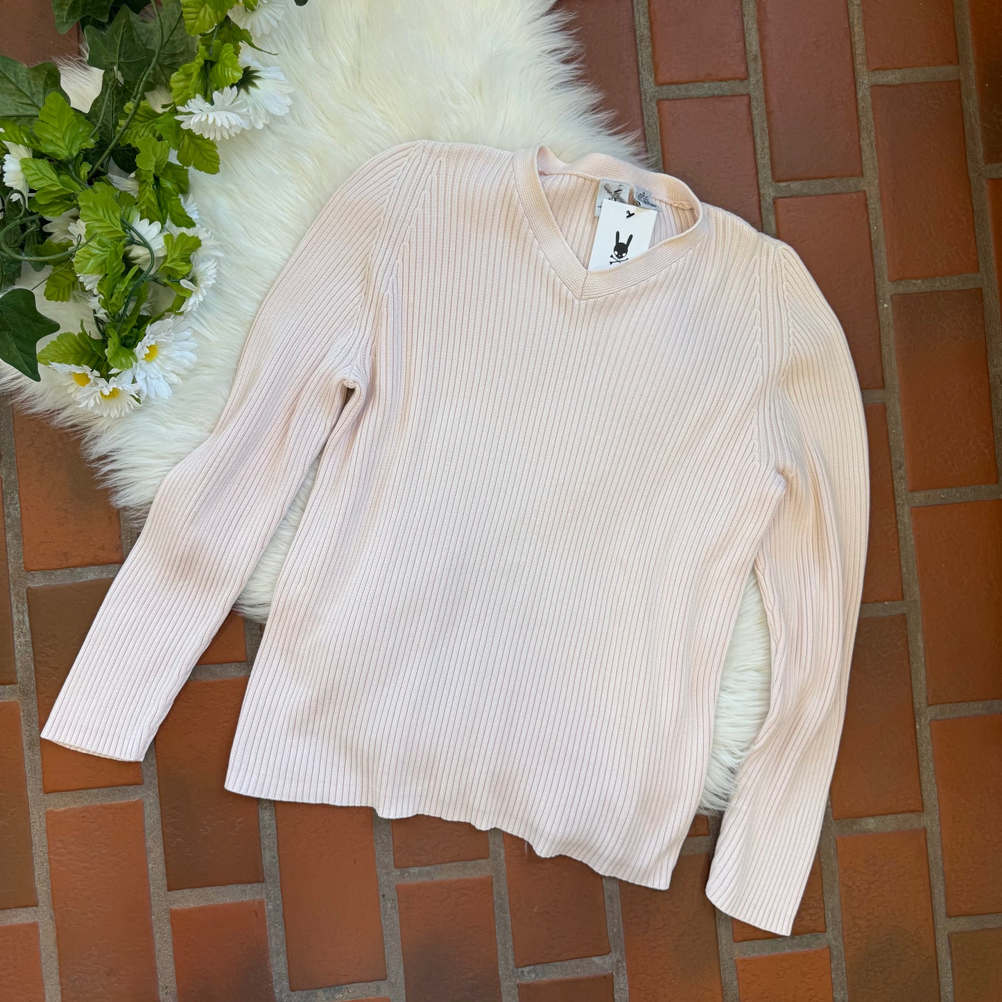 Armani Exchange Vintage Rib Knit Sweater - Size M