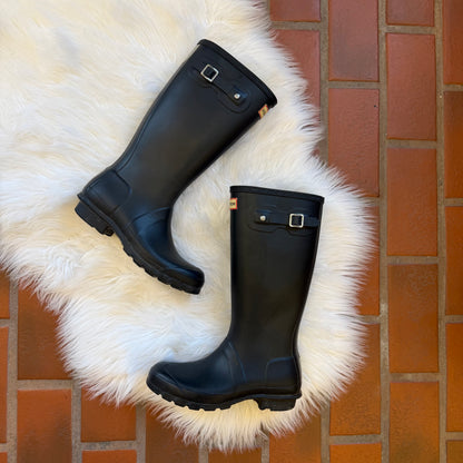 Hunter Iconic Short Rain Boots - Size 6.5/7