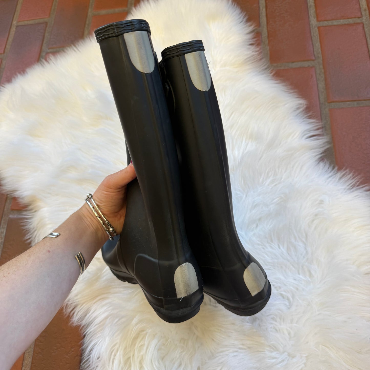 Hunter Iconic Short Rain Boots - Size 6.5/7