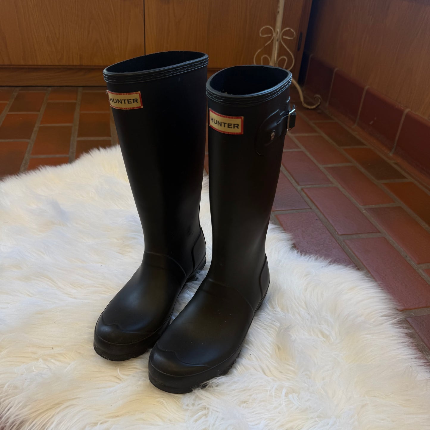Hunter Iconic Short Rain Boots - Size 6.5/7