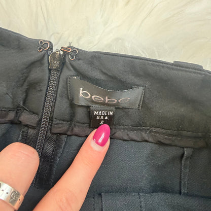 Bebe Vintage 1990s Black Mini Skirt - XS/S