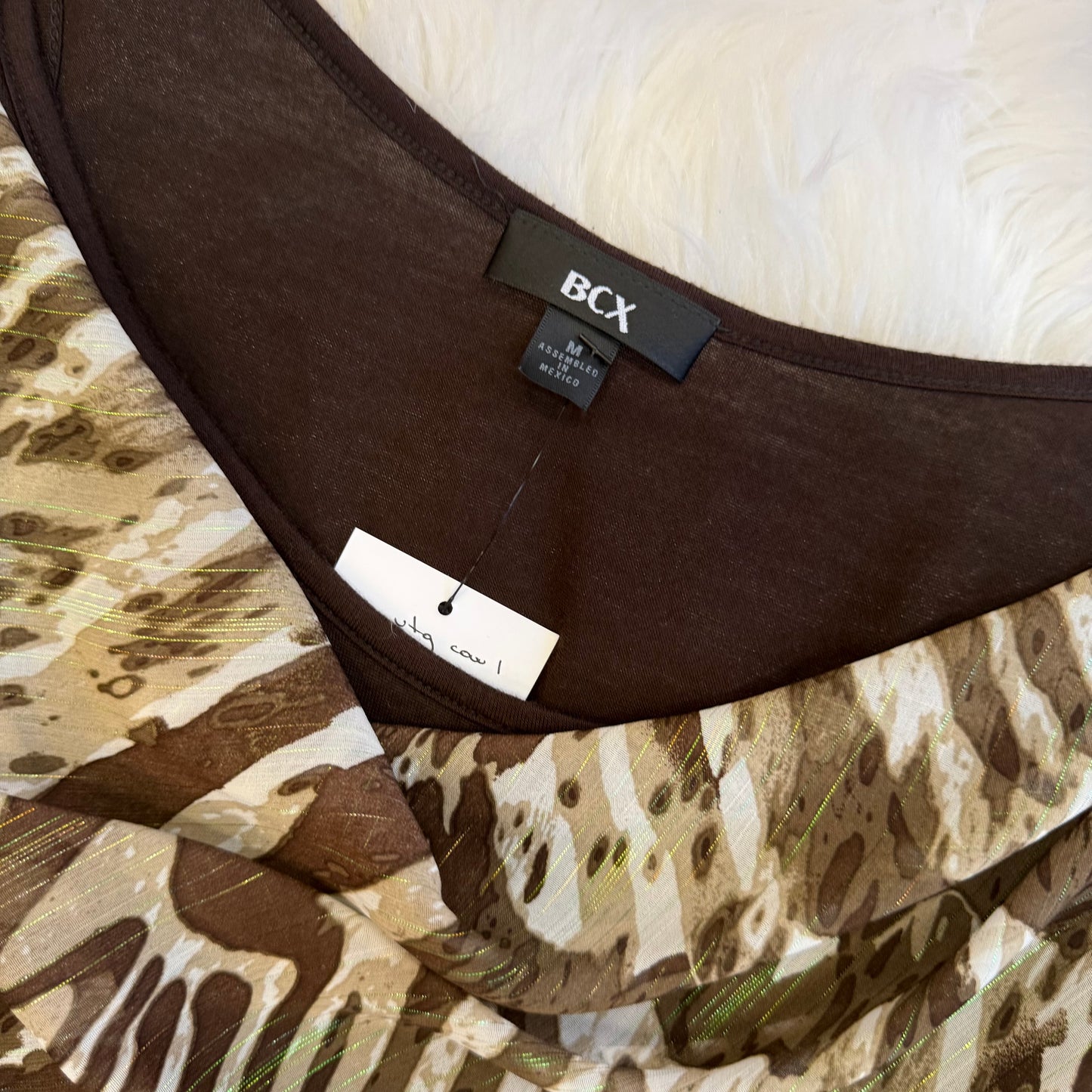 Vintage Cowl Neck Top