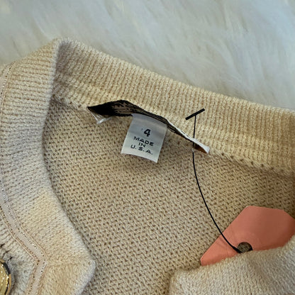 Vintage St John Knits Designer Short Sleeve Blazer/Crop Jacket - XS/S