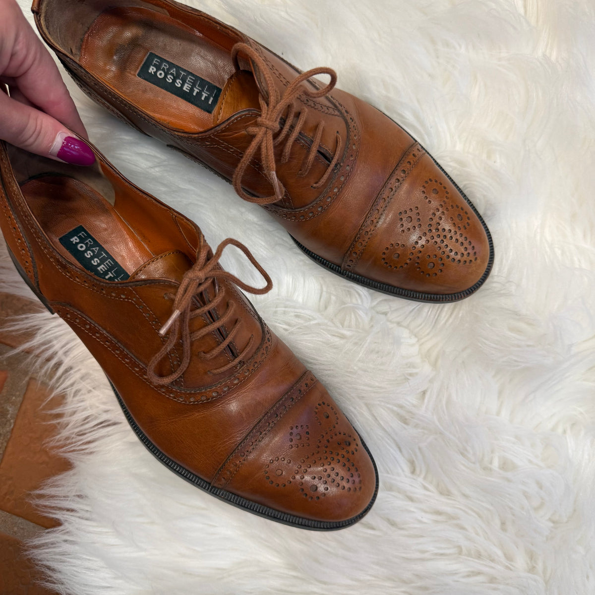 Fratelli Rossetti Designer Leather Loafers - 7.5/8