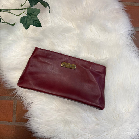 Vintage Etienne Aigner Leather Clutch/Envelope Bag