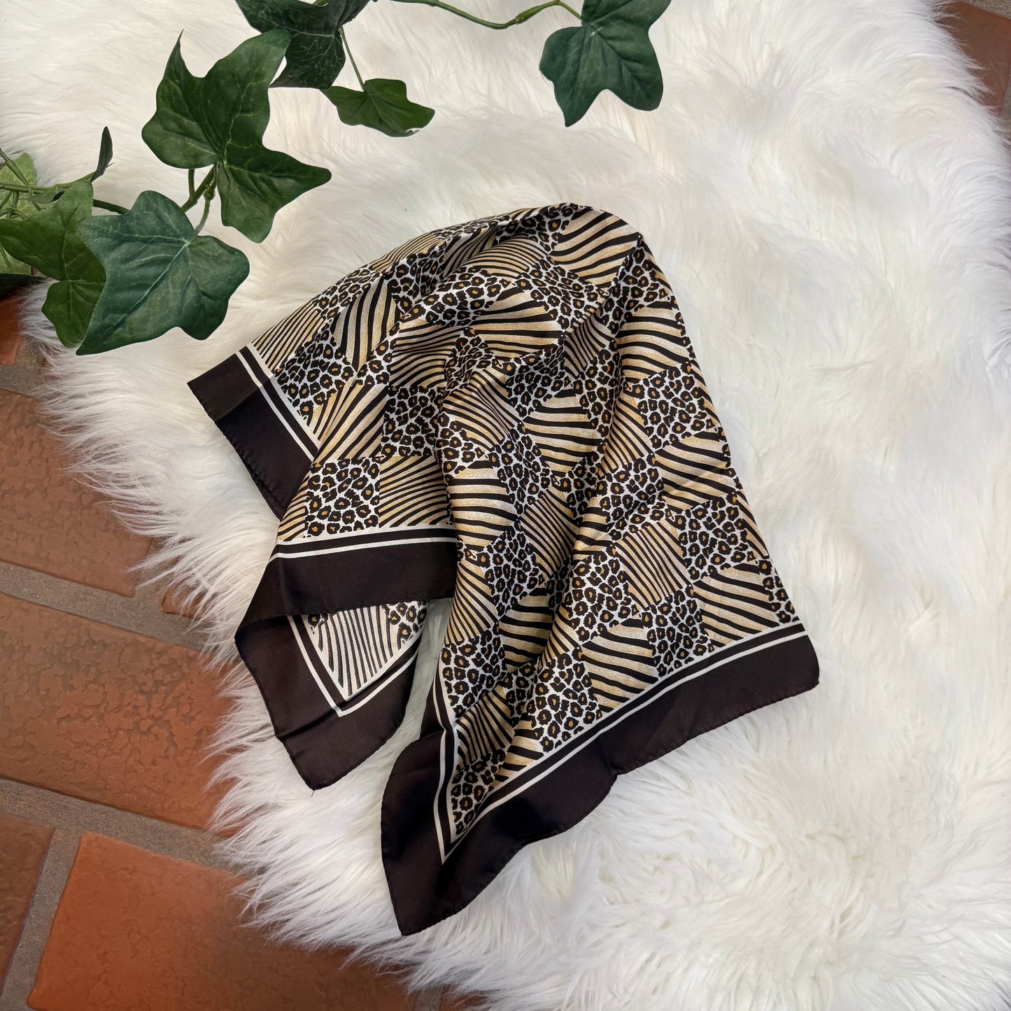 Vintage Made in Italy A.Galli Silk Scarf