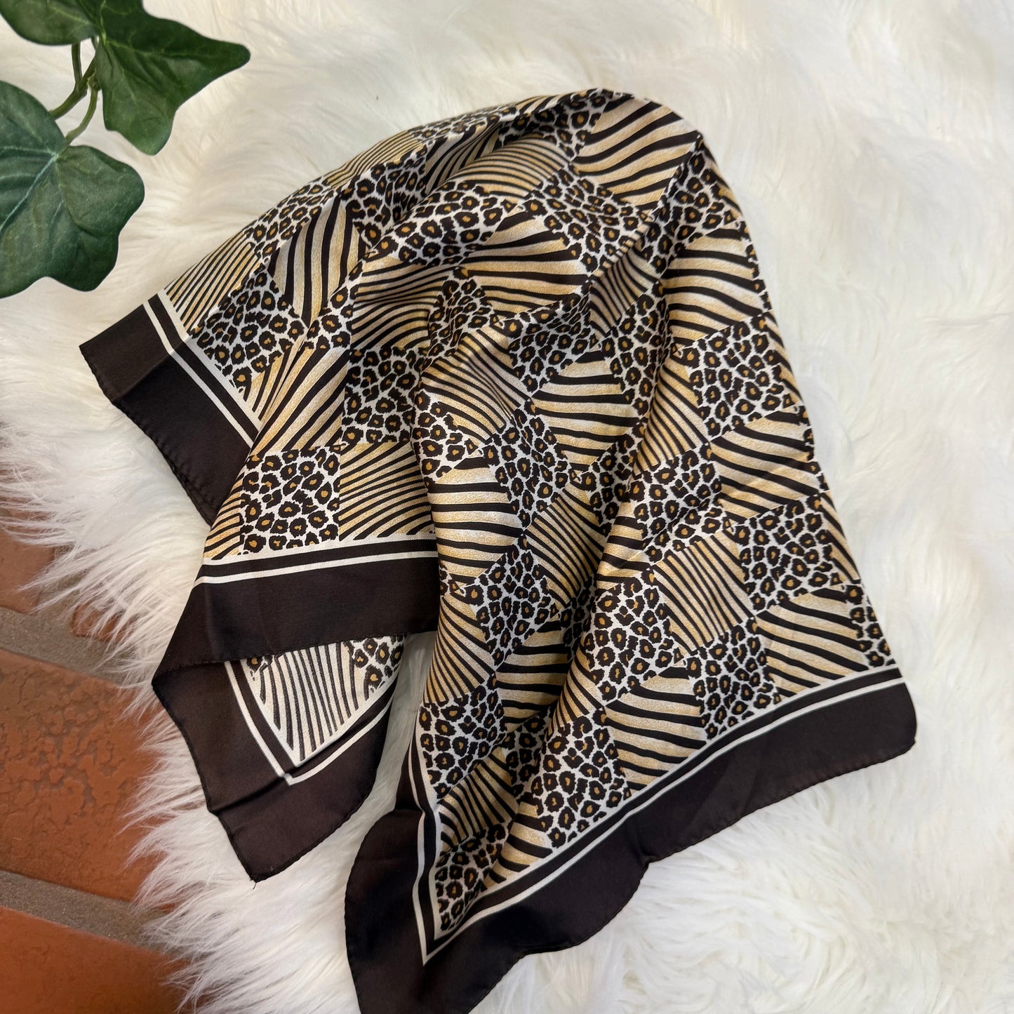 Vintage Made in Italy A.Galli Silk Scarf