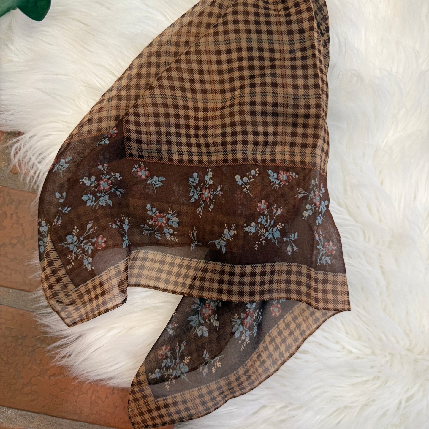 Vintage Lauren Ralph Lauren Silk Chiffon Scarf