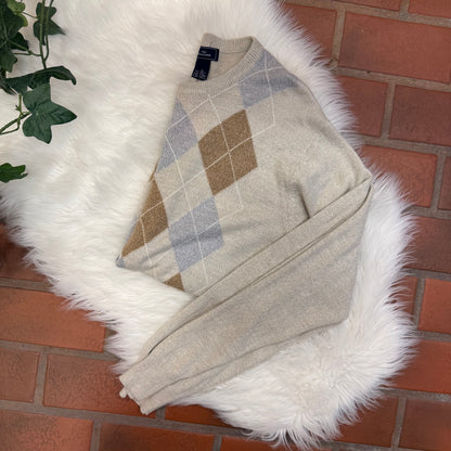 Vintage Dockers by Levi's Argyle Knit Pullover