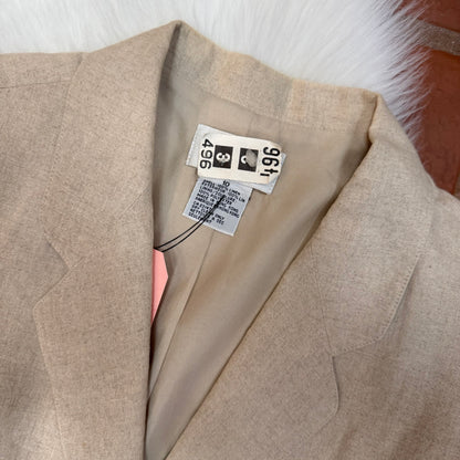 Vintage Talbots 100% Linen Blazer - S/M