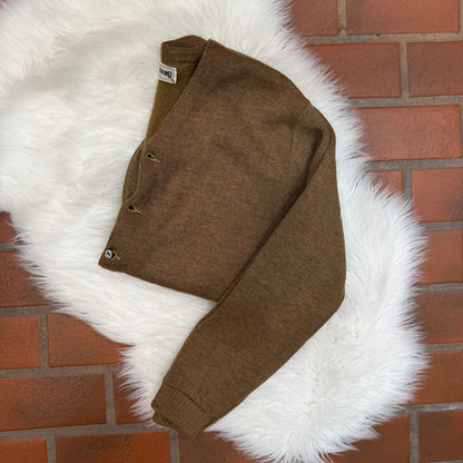 Vintage 1960s "Haband" Academia Wool Cardigan