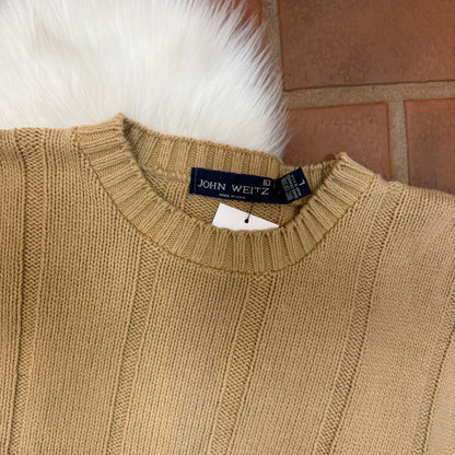 Vintage "John Weitz" Cotton Knit Pullover