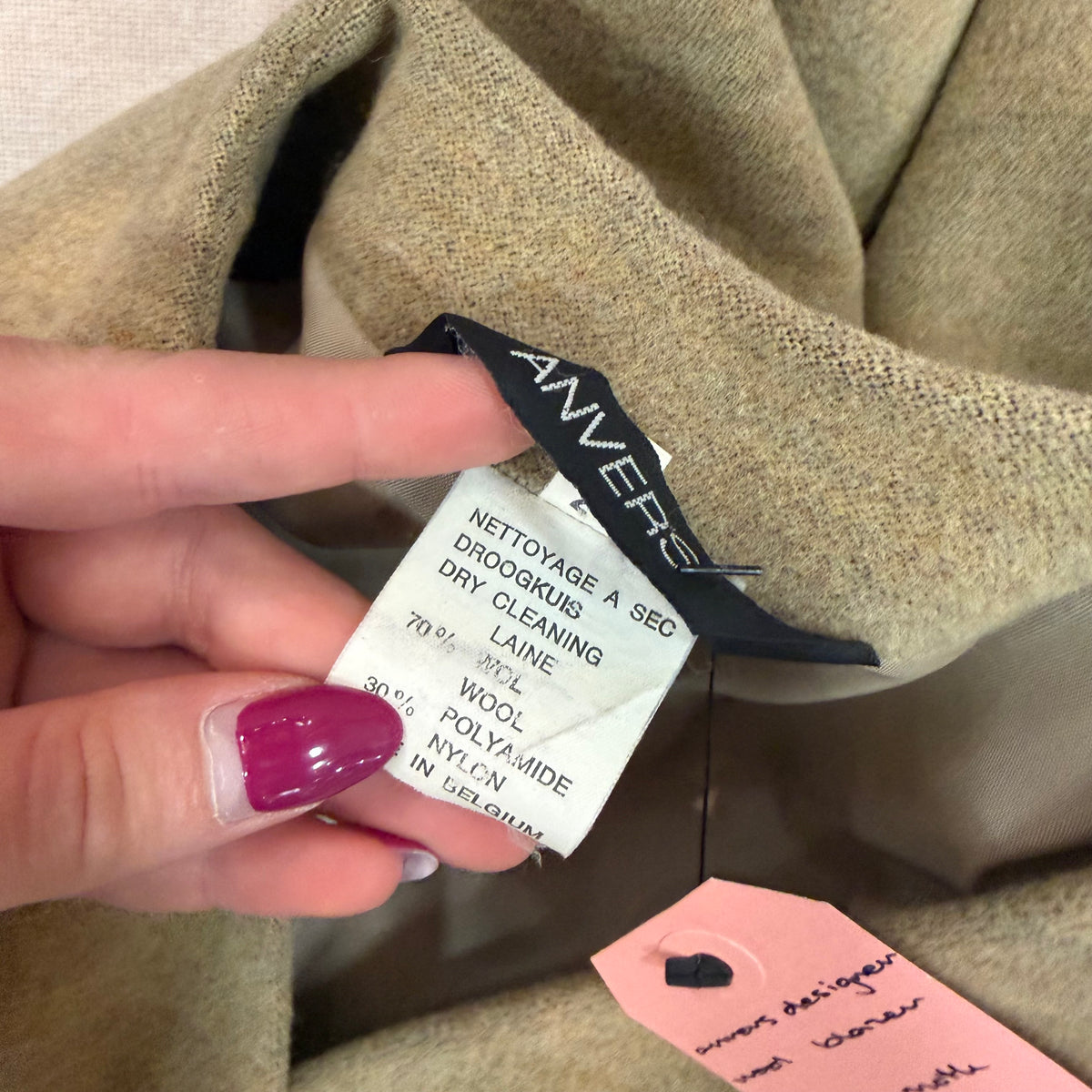 Vintage Wool Blend Designer Blazer/Sport Jacket